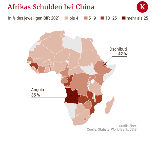 Sechs Karten zeigen, wie groß Chinas Einfluss in Afrika ist