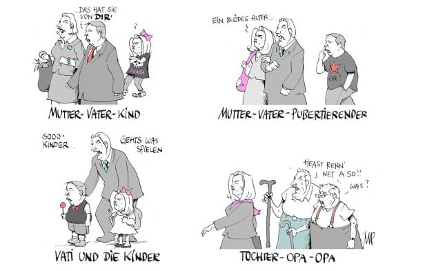 Koalitions-Familienaufstellung: Was soll das werden? Zu leicht?