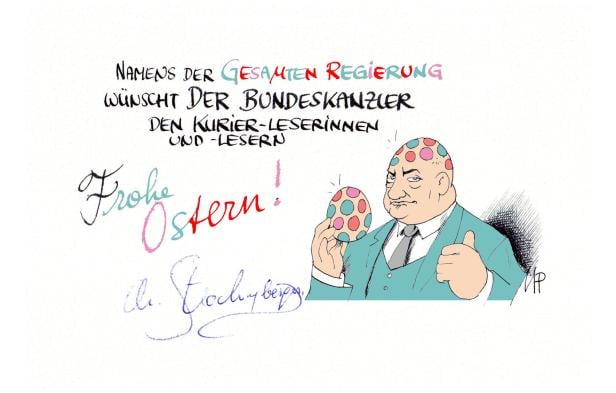 Ich schließe mich an: Frohe Ostern! M.P. Ich schließe mich an: Frohe Ostern! M.P.