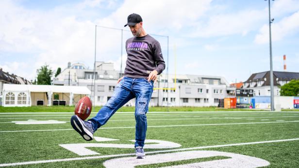 AMERICAN FOOTBALL: EUROPEAN LEAGUE MEDIENTERMIN VIENNA VIKINGS: MAIERHOFER