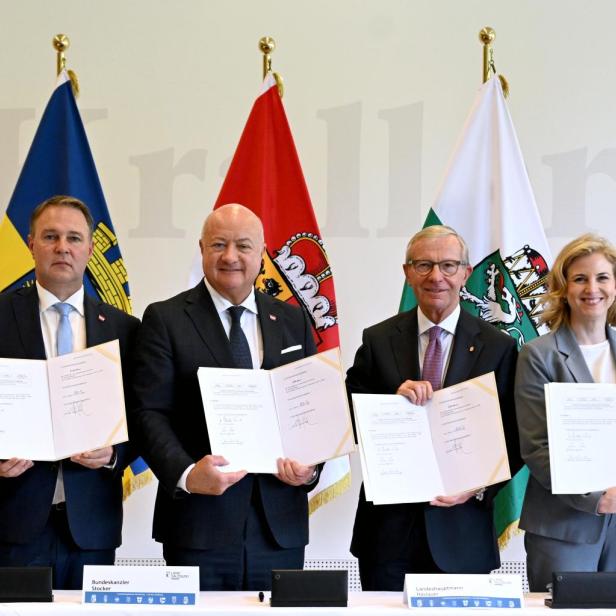 LANDESHAUPTLEUTEKONFERENZ IN LEOGANG/ LUDWIG, HASLAUER, BABLER, MEINL-REISINGER, STOCKER, PRESSL